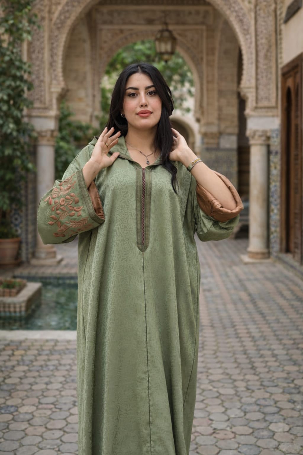 Caftan Green